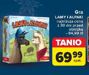 Gra lamy i alpaki Trefl promocja w Carrefour