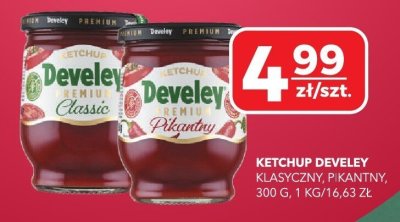 Ketchup Develey klasyczny pikantny promocja w Top Market