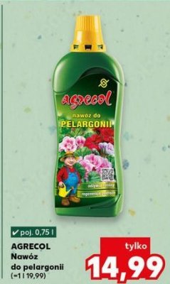Nawóz do pelargonii Agrecol promocja