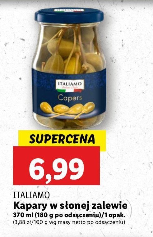 Kapary w słonej zalewie Italiamo promocja