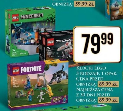 Klocki LEGO 3 rodzaje promocja w Dino