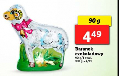 Baranek czekoladowy Favorina promocja