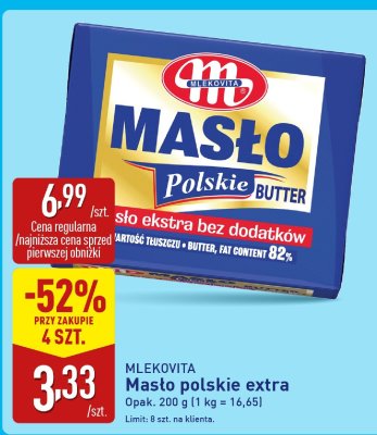 Masło promocja w Aldi