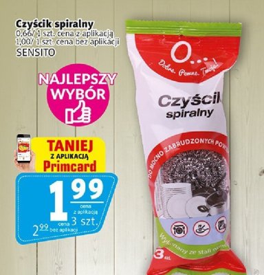 Czyścik spiralny promocja w Prim Market