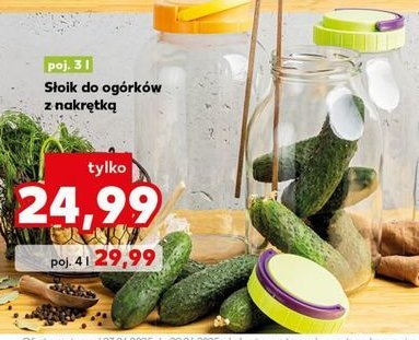 Słoik 3 l promocja w Kaufland