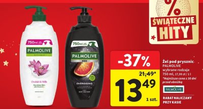 Żel pod prysznic PALMOLIVE, wybrane rodzaje 750 ml promocja w Intermarche