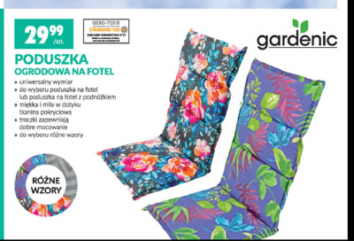 Poduszka na fotel z podn贸偶kiem Gardenic yard promocja