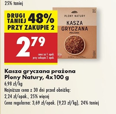 Kasza gryczana Plony natury promocja