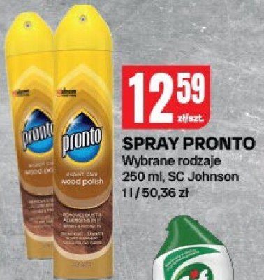 Spray Pronto promocja w Chorten