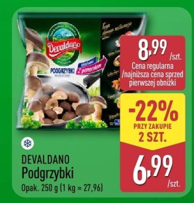 Podgrzybki Devaldano promocja w Aldi