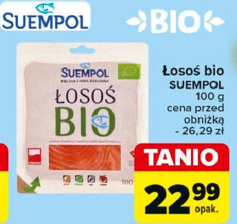 Łosoś wędzony bio Suempol promocja