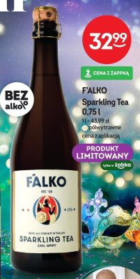 Napój F'ALKO Sparkling Tea promocja w Żabka