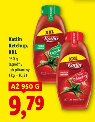 Ketchup Kotlin, XXL promocja w Lidl