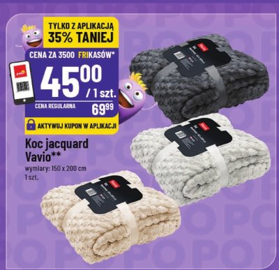 Koc jacquard Vavio promocja w POLOmarket
