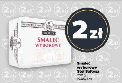 Smalec wyborowy promocja w Netto