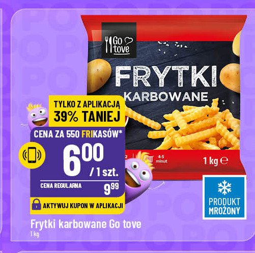 Frytki karbowane Gotove promocja