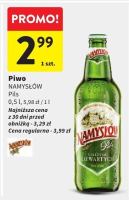 Piwo promocja w Intermarche