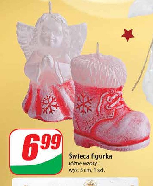 Świeca aniołek promocja w Dino