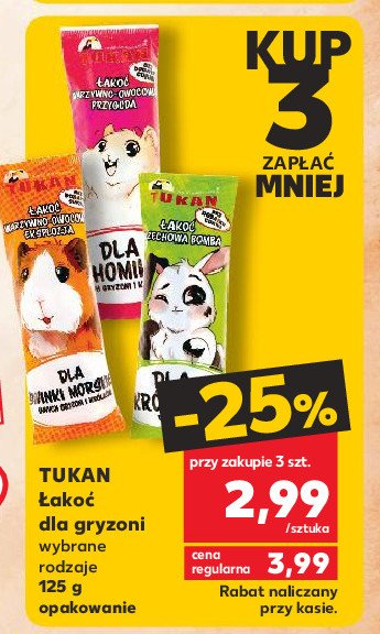 艁ako膰 dla kr贸lika Tukan promocja