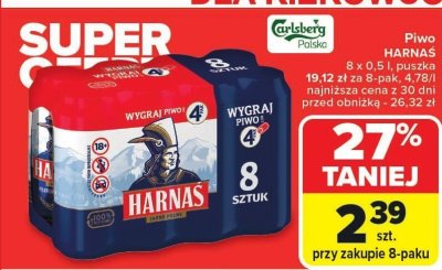 Piwo promocja w Carrefour Market