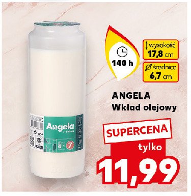 Wkład olejowy 140 h Angela promocja