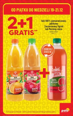 Sok 100% Morning Juice grejpfrut promocja w POLOmarket