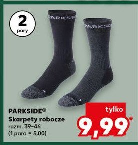 Skarpetki męskie robocze 39-46 Parkside promocja