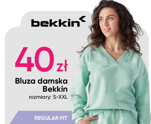 Bluza damska sportowa s-xxl Bekkin promocja