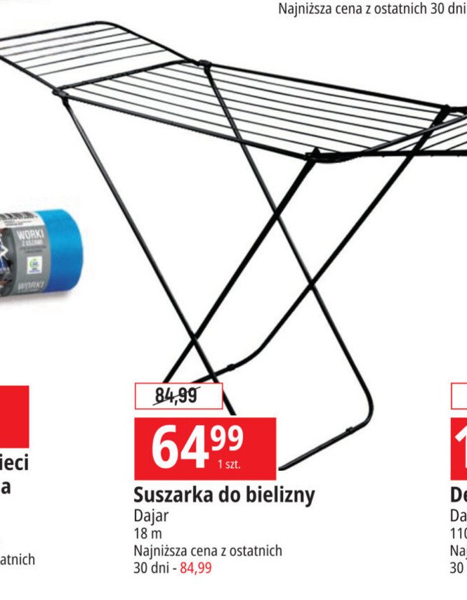 Suszarka balkonowa 18 m Dajar promocja