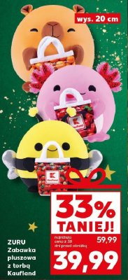Zabawka pluszowa z torbą Kaufland ZURU promocja w Kaufland