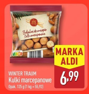 Kulki marcepanowe WINTER TRAUM promocja w Aldi
