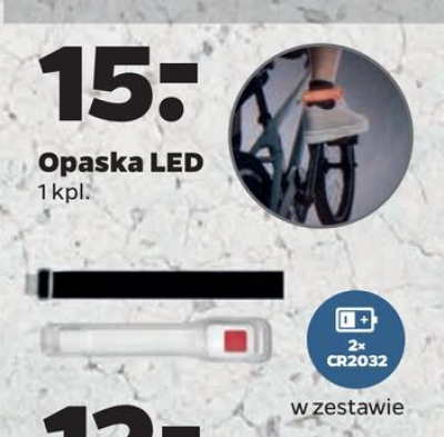 Opaska led promocja