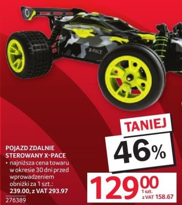 Pojazd zdalnie sterowany X-Pace promocja w Selgros