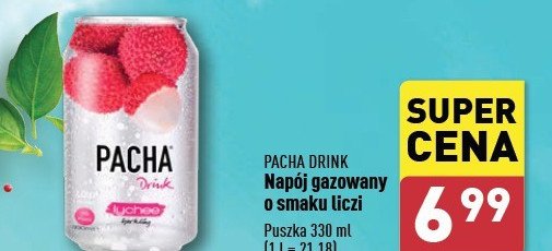 Napój liczi Pacha drink promocja