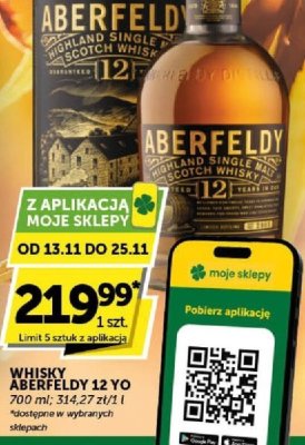 Whisky Aberfeldy 12 yo promocja w Groszek