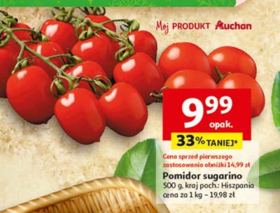 Pomidor sugarino promocja w Auchan