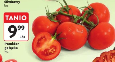 Pomidor gałązka luz promocja w Intermarche