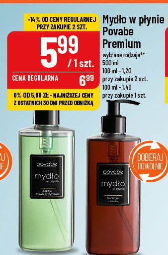 Myd艂o w p艂ynie papaja i trawa cytrynowa Povabe promocja