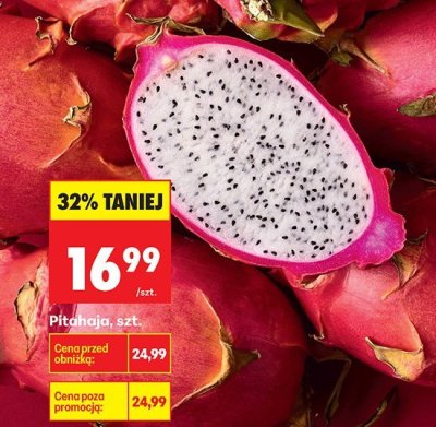 Pitahaja, szt. promocja w Biedronka