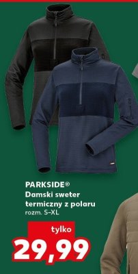 Damski sweter termiczny z polaru promocja w Kaufland