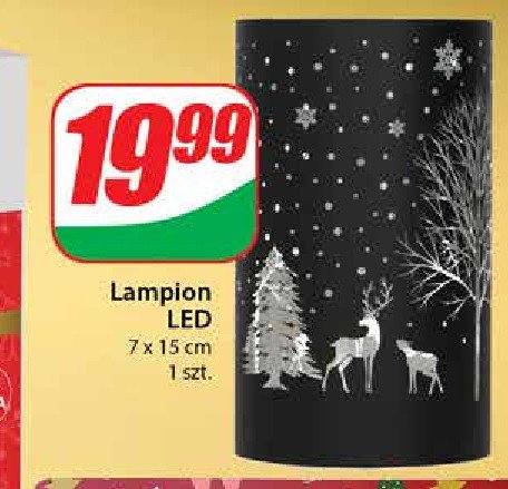 Lampion led 7 x 15 cm promocja