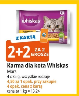 Karma dla kota Whiskas Mars promocja w Leclerc