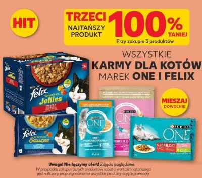 Karma dla kotów  promocja w Kaufland