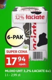 Mleko 3.2% 艁aciate promocja