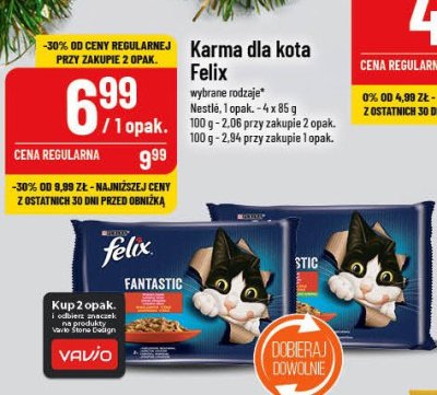 Karma dla kota wiejskie smaki Purina felix fantastic promocja