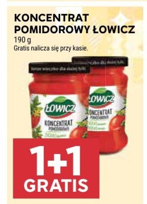 Koncentrat pomidorowy Łowicz promocja w Stokrotka