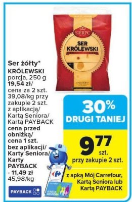 Ser promocja w Carrefour Market