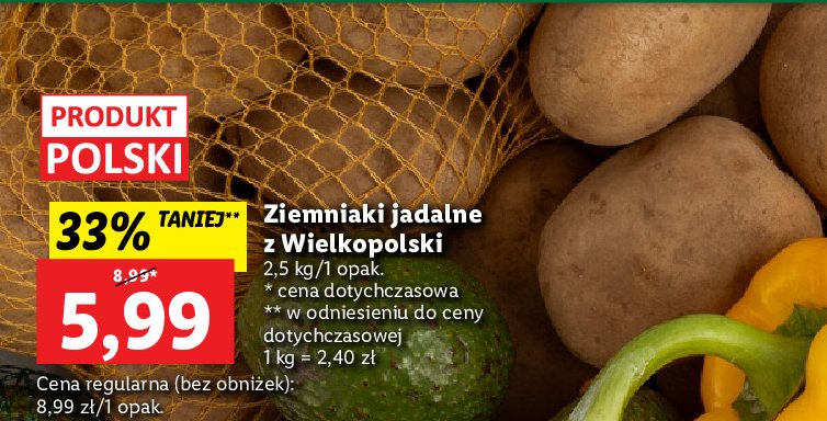 Ziemniaki z wielkopolski Ryneczek lidla promocja