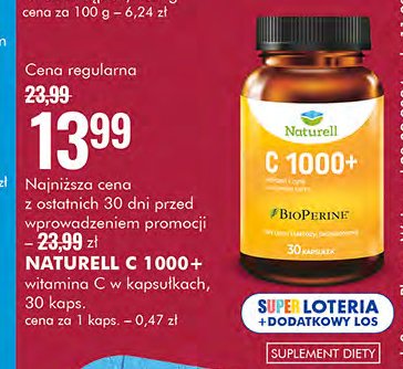 Kapsułki c 1000+ NATURELL promocja