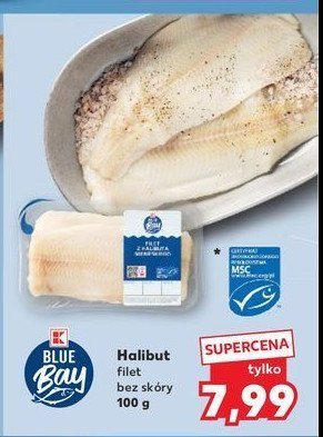 Halibut filet bez sk贸ry K-classic blue bay promocja